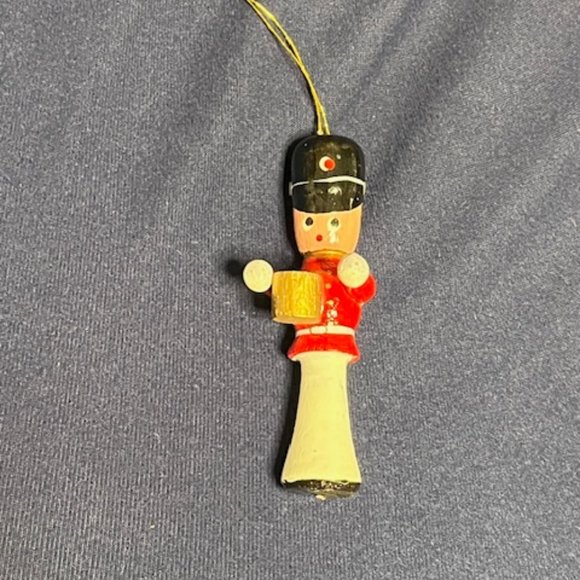 VTG Wooden Drummer Christmas Ornament Avon Gift Collection 3.25" - Picture 15 of 15